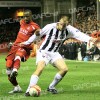 Aberdeen v Pars 18th March 2009. Graham Bayne v Sone Aluko.