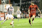 Aberdeen v Pars 18th March 2009. Steven Bell in action.