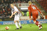 Aberdeen v Pars 18th March 2009. Alex Burke v Stuart Duff.