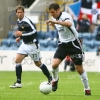 Dundee v Pars 15th September 2007. Pars Captain for the day Stevie Crawford.