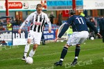 Dundee v Pars 3rd January 2009. Calum Woods v David O`Brien.