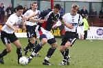 Dundee v Pars 9th April 2005. Gary Mason v Lee Wilkie.
