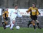 East Fife v Pars 8th January 2004. Lee Makel in action.