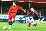 Falkirk v Pars 13th January 2007. Jim O`Brien in action.