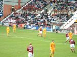 Hearts 1st Feb 2003 - Just before Half time