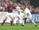 Hearts v Pars. 31st August 2003. Barry Nicholson.