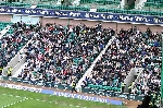 Hibs v Pars 30th July 2005. Pars support