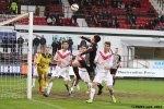 Lawrence Shankland in action. Pars v Airdrieonians 18th January 2014.