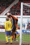 Pars v Hamilton Academical 6th April 2013. Stephen Husband scores penalty to make it 2-2. (1of2)