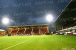 Pars v Raith Rovers 2nd January 2013. Around 1,000 lino-lickers turn up at East End Park.