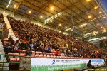 Pars v Raith Rovers 2nd January 2013. Pars support in the Norrie McCathie Stand.