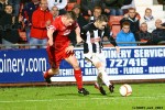 Pars v Raith Rovers 2nd January 2013. Ryan Wallace in action.