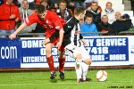 Pars v Raith Rovers 2nd January 2013. Ryan Wallace in action.