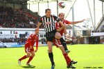 Martin Hardie v Russell Anderson. Pars v Aberdeen 28th April 2012.