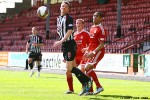 Martin Hardie in action. Pars v Aberdeen 28th April 2012.