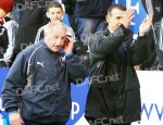 Pars v Aberdeen 7th March 2009. Jim McIntyre applauding the supporters.
