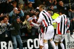 Pars v Aberdeen 7th March 2009. Celebrations...with the fans! (1 of 8).