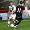 Pars v Airdrie Utd. 23rd August 2008. Calum Woods in action.
