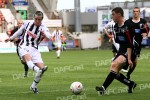 Pars v Airdrie Utd. 23rd August 2008. Andy Kirk shoots!