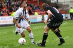 Pars v Airdrie Utd. 23rd August 2008. Calum Woods in action.