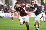 Pars v Hearts 2nd January 2007. Scott Wilson in action.
