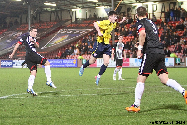 (c) www.DAFC.net
Photographs can be requested from photos@dafc.net
Stephen Husband opens the scoring!
(IMG_0042.jpg)