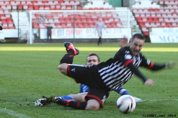 (c) www.DAFC.net
Photographs can be requested from photos@dafc.net
Ryan Wallace is clearly tripped inside the box.
(IMG_0385.jpg)