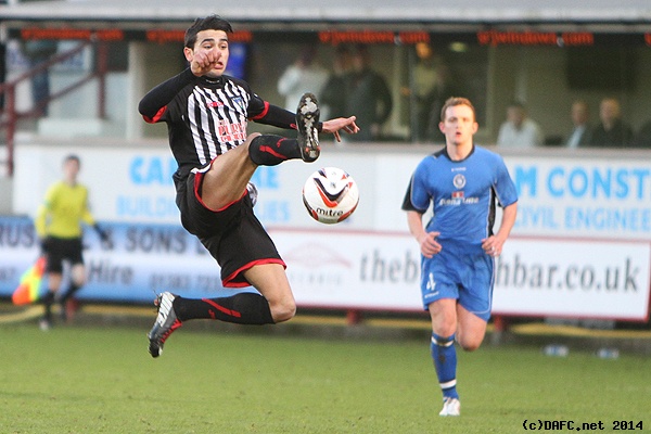 (c) www.DAFC.net
Photographs can be requested from photos@dafc.net
Faissal El BAkhtaoui in action.
(IMG_0441.jpg)