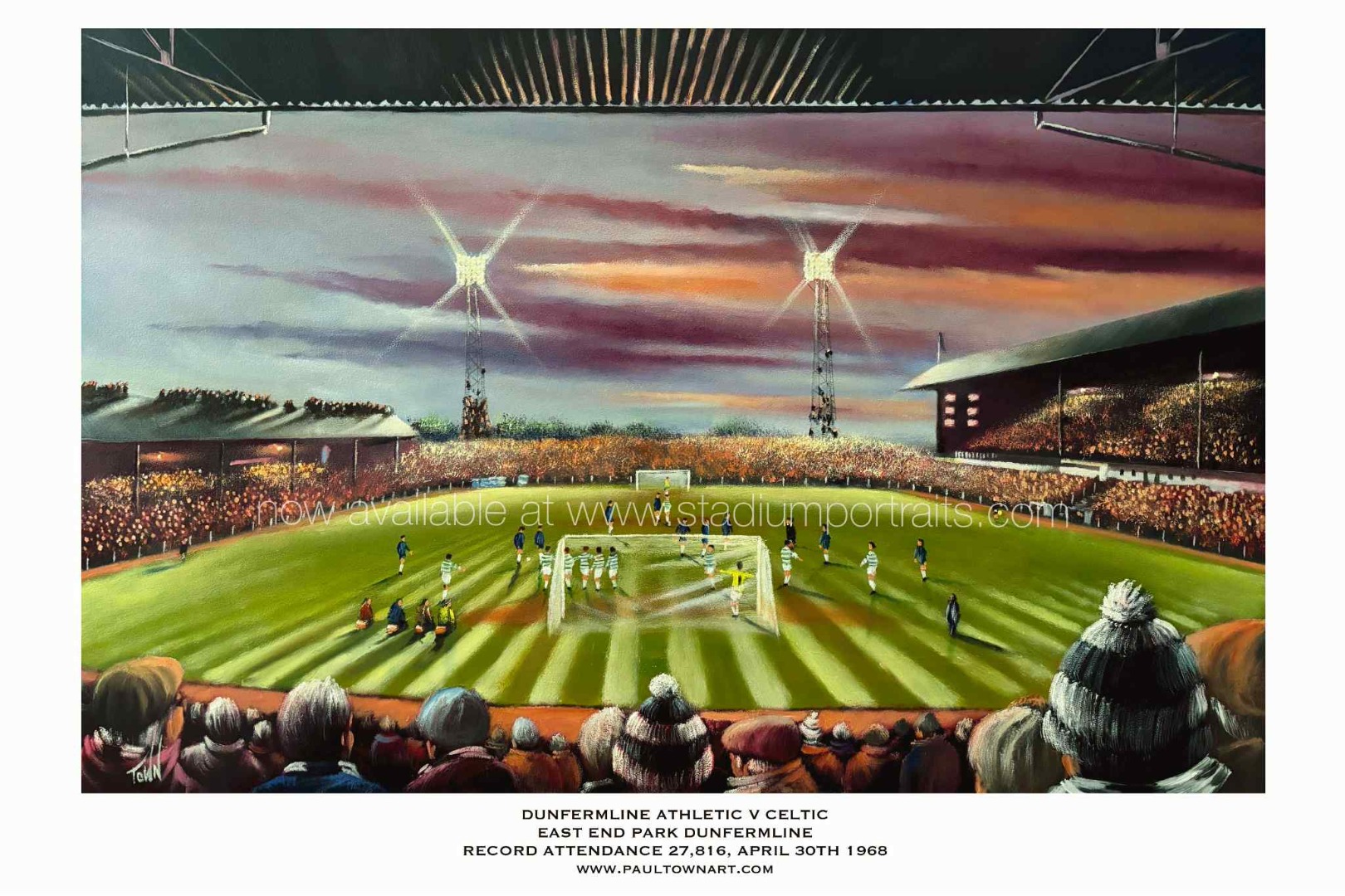 Record crowd East End Park