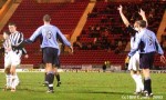 Pars v Dundee 28th January 2003. Noel Hunt and Lee Bullen.
