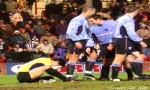Pars v Dundee 28th January 2003. Speroni
