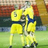 Airdrie Utd. v Pars 4th November 2008. Calum Woods celebrates his first goal!