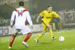 Airdrie Utd. v Pars 4th November 2008. Calum Woods in action.