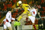 Airdrie Utd. v Pars 4th November 2008. Graham Bayne in action.