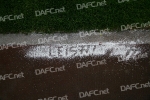 BK Häcken v Pars 30th August 2007. Leish`s name written in the grit.