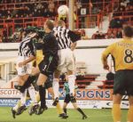 Brewster heads home to score (2nd half) Celtic 27/10/02