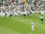 Celtic v Pars 2nd May 2004. Derek Stillie in action!