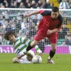 Celtic v Pars 3rd March 2007. Adam Hammill v Shunsuke Nakamura.