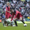 Celtic v Pars 3rd March 2007. Stephen Simmons v Lee Naylor.