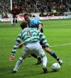Celtic v Pars 8th November 2003. Andy McDermott v Jackie MacNamara.