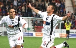 Pars v Inverness C.T. Darren Young celebrates