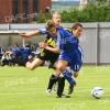 Dumbarton v Pars 21st July 2007. Iain Williamson is tripped in the box for a penalty. (3 of 5)