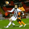 Dundee Utd. v Pars 28th October 2008. Andy Kirk in action.