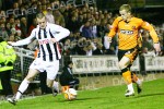 Dundee Utd. v Pars 28th October 2008. Andy Kirk in action.