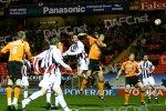 Dundee Utd. v Pars 28th October 2008. Graham Bayne wins the ball.