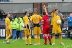 Dundee v Pars 13th September 2008. Calum Woods sees red.