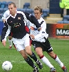 Dundee v Pars 23rd Oct 2004. Simon Donnelly in action