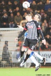 Pars v Hamilton Academical 6th April 2013. Alex Whittle v Ziggy Gordon.