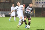 Pars v Raith Rovers (Ramsden Cup) 20th August 2013. Josh Falkingham in action. 