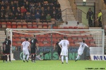 Pars v Raith Rovers (Ramsden Cup) 20th August 2013. Joe Cardle doubles the score to make it 2-0.